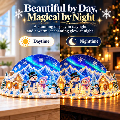 ❄️ DIY Winter Wonderland with Rhinestones & Pearl-Like Accents