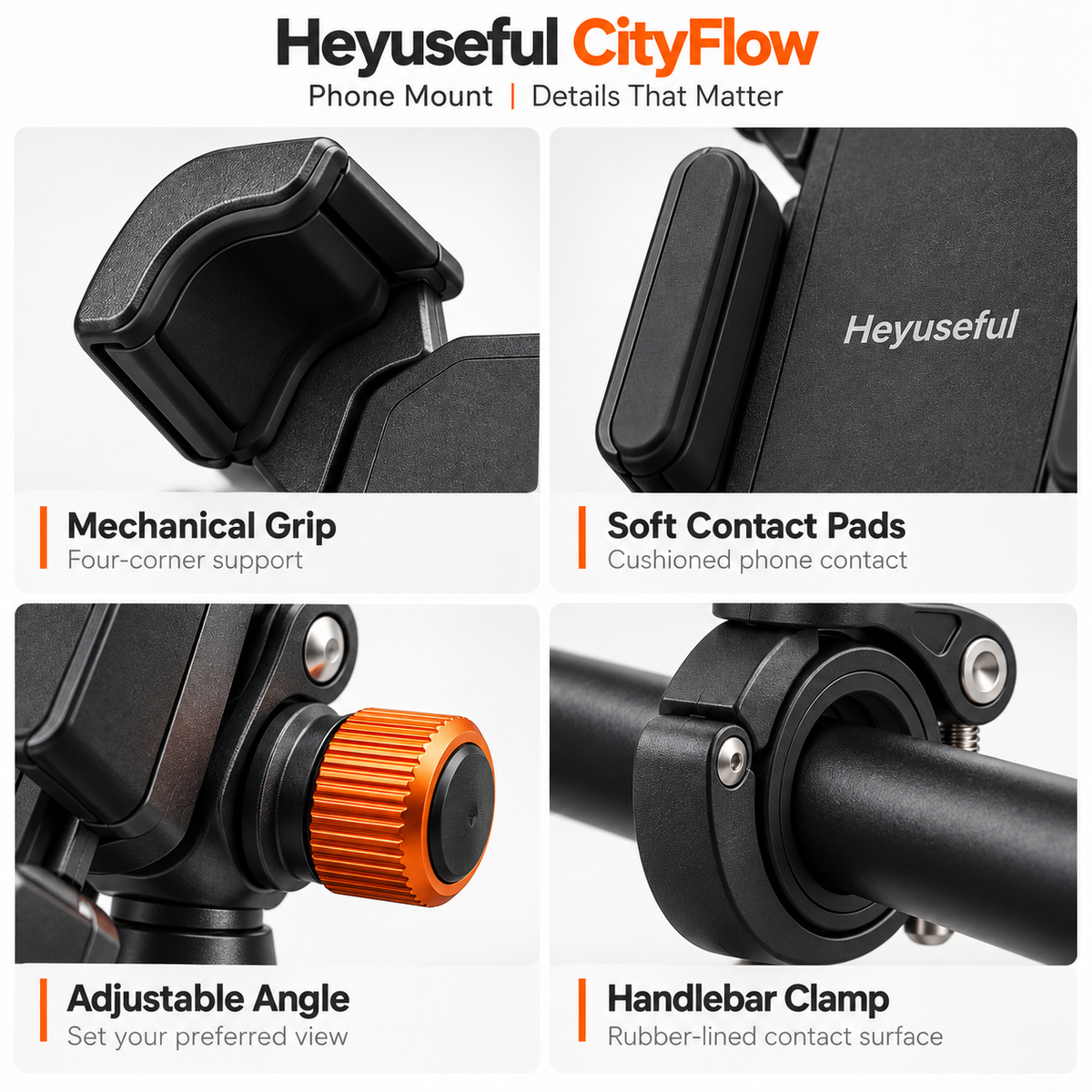 Heyuseful CityFlow Phone Mount