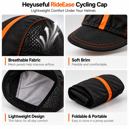Heyuseful RideEase Cycling Cap