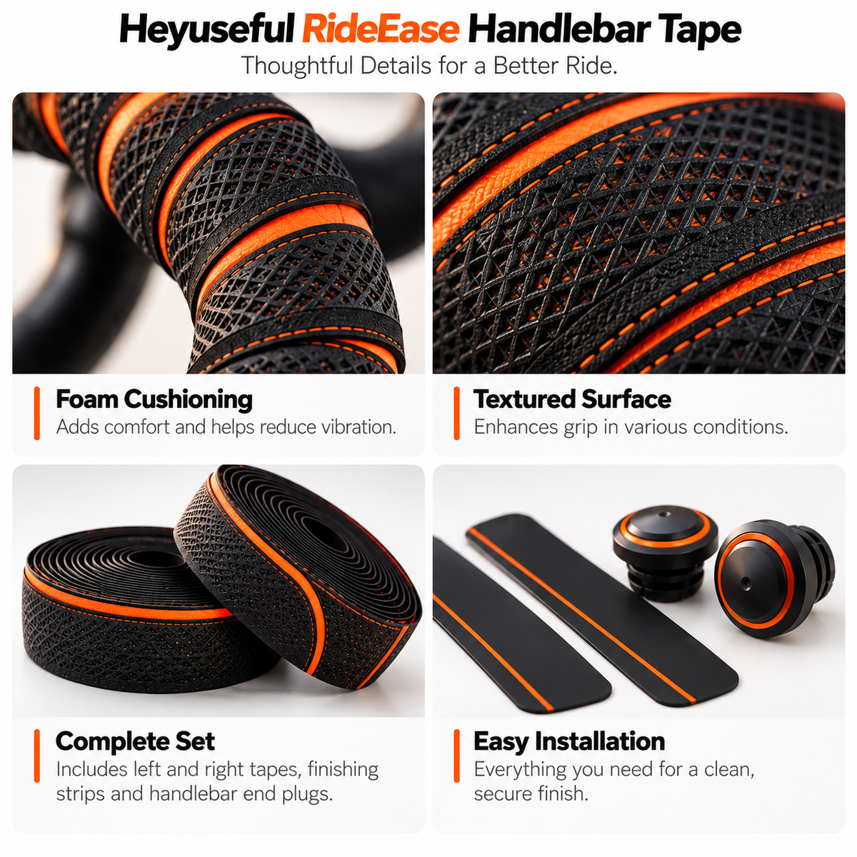 Heyuseful RideEase Handlebar Tape