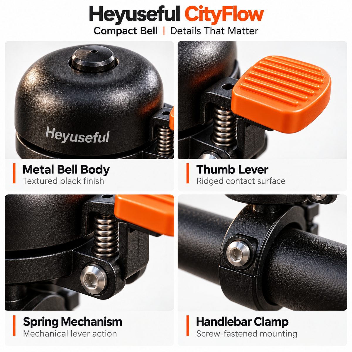 Heyuseful CityFlow Compact Bell