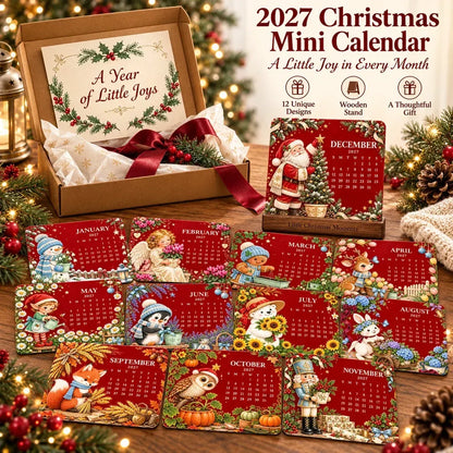 🎄🌱 Christmas Special Edition - Eco-Friendly Plantable “Timeless” Seed Calendar 2027🌸🌿