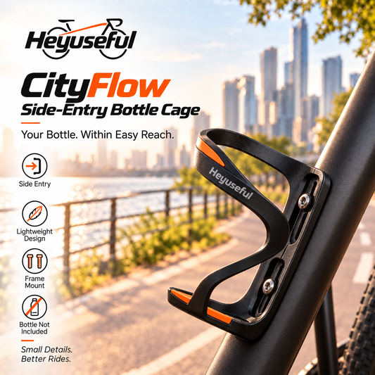 Heyuseful CityFlow Side-Entry Bottle Cage