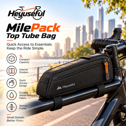 Heyuseful MilePack Top Tube Bag