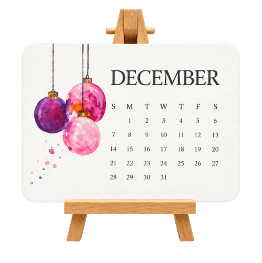 🇺🇸 🌱 2027 Plantable Desk Calendar — A Little Art. A New Beginning. 📅