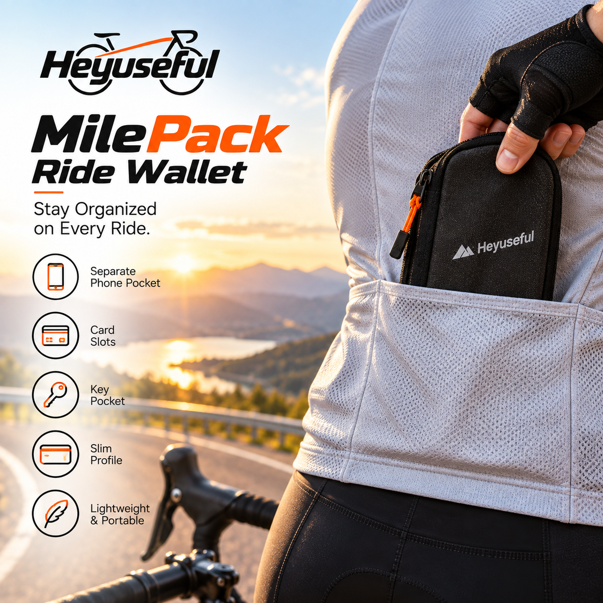 Heyuseful MilePack Ride Wallet