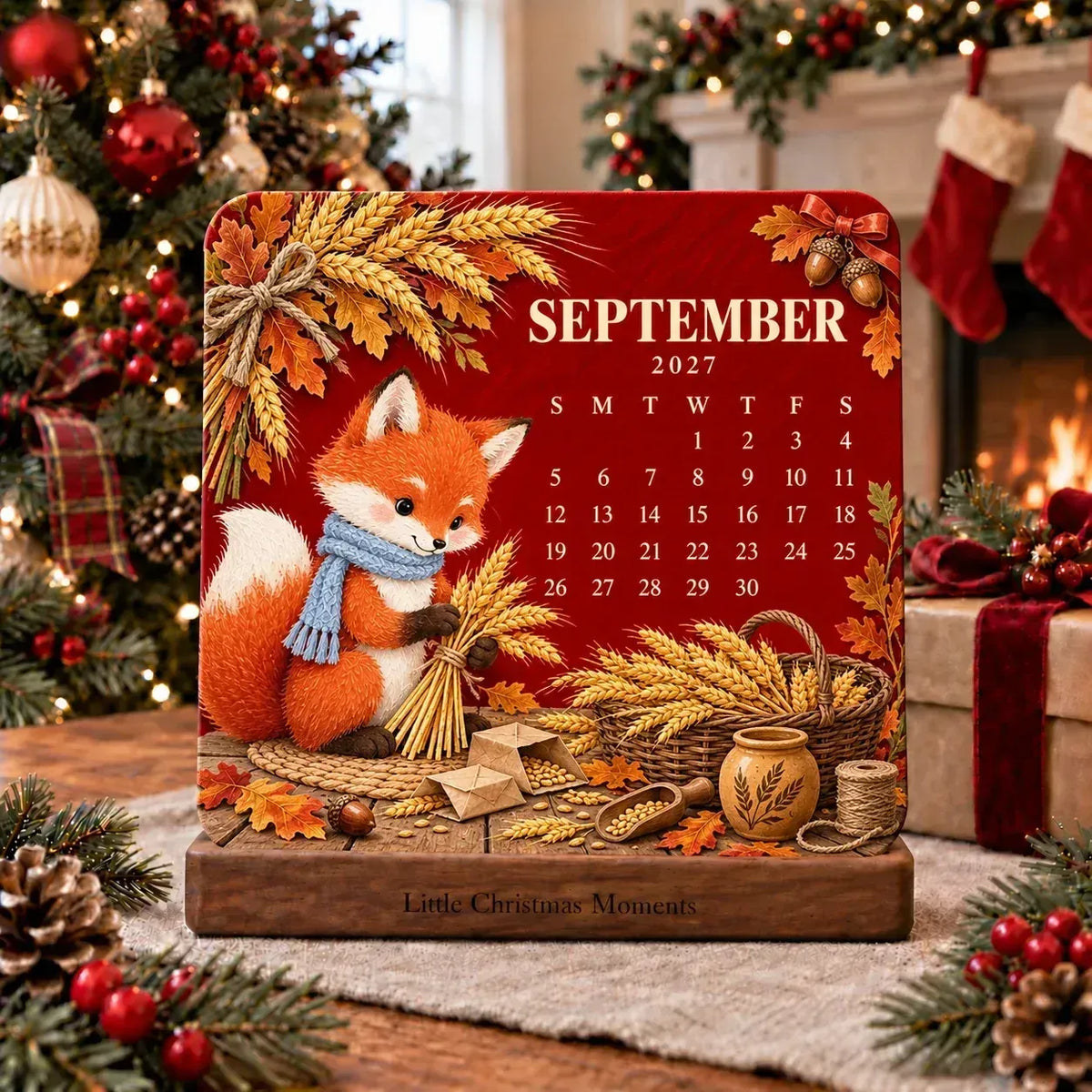 🎄🌱 Christmas Special Edition - Eco-Friendly Plantable “Timeless” Seed Calendar 2027🌸🌿