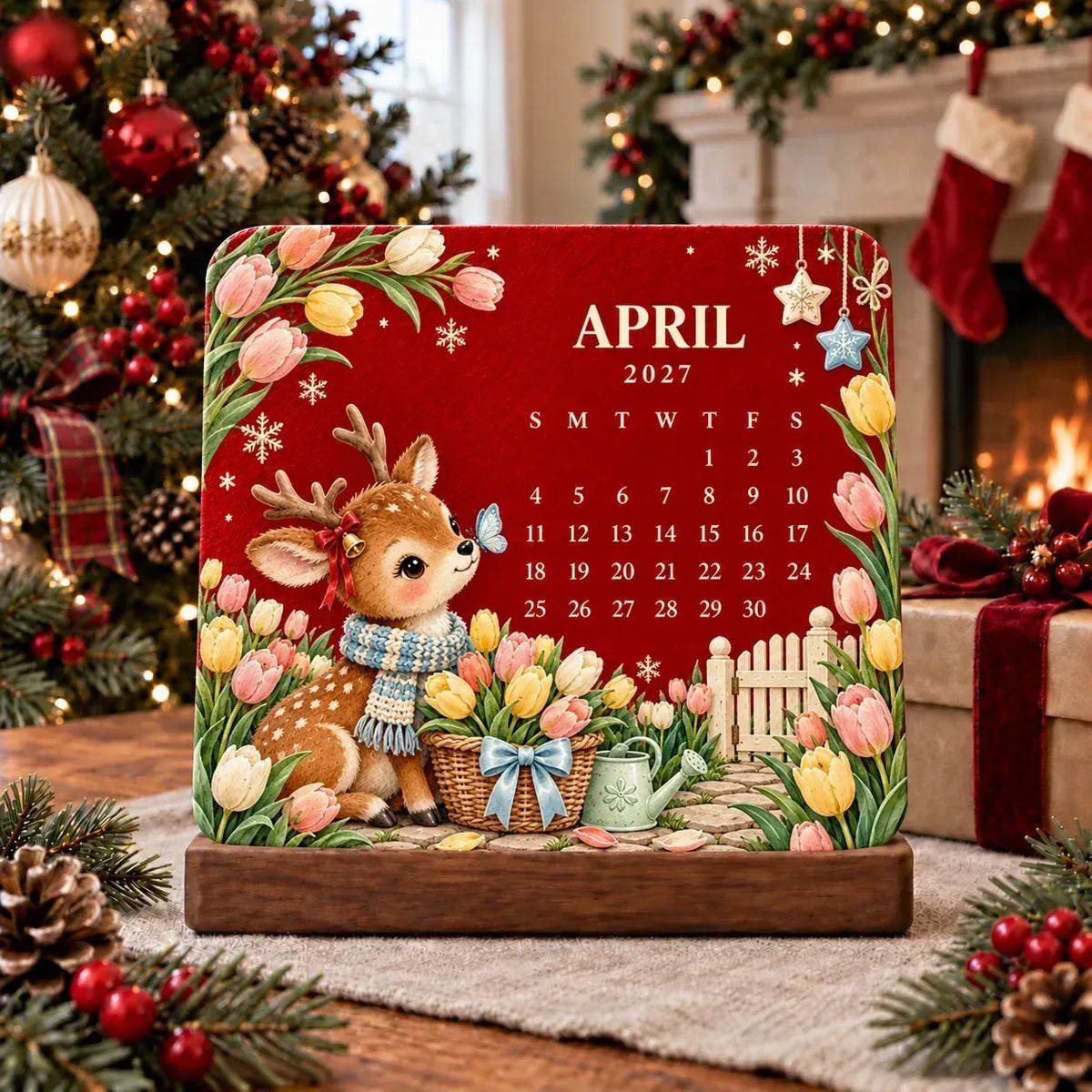 🎄🌱 Christmas Special Edition - Eco-Friendly Plantable “Timeless” Seed Calendar 2027🌸🌿