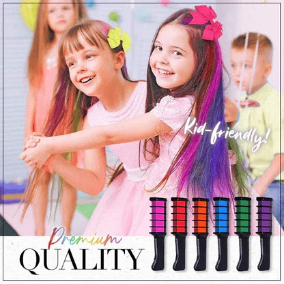 🎁Limited Time Discount🔥Temporary Hair Dye Chalk Comb- Cruelty Free